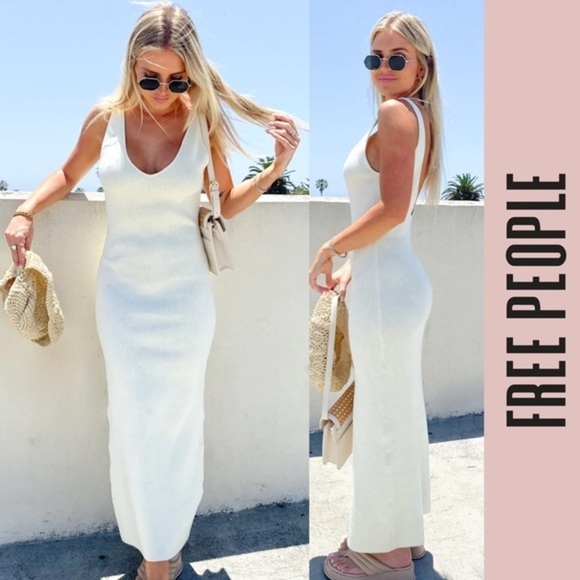 Free People Daniela dress light pink - Picture 1 of 6